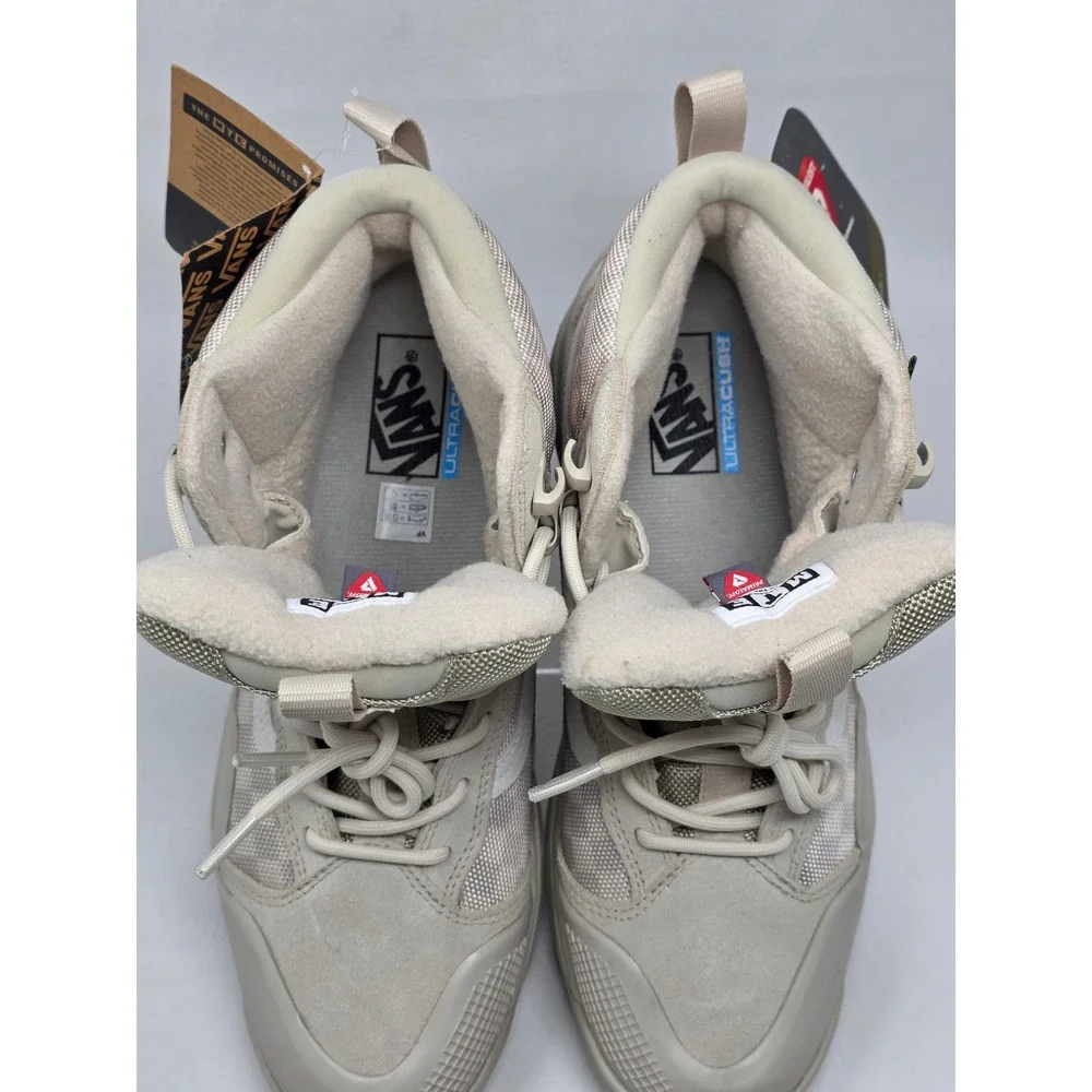 Vans UltraRange EXO Hi MTE-2 Tan Beige Waterproof Cold Weather Boots Men 8.5 NEW